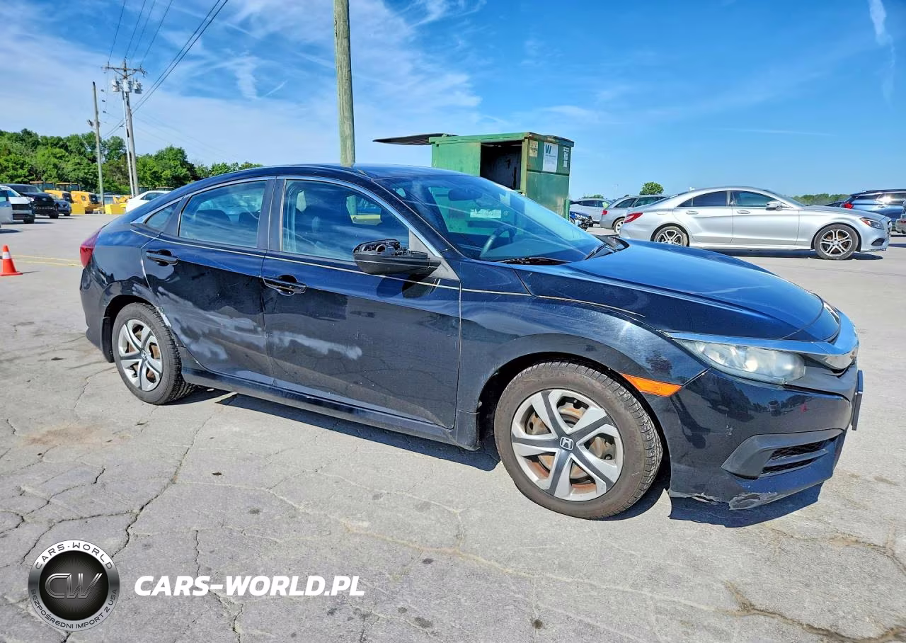 2016 Honda Civic Lx VIN:19XFC2F54GE015845 - 4