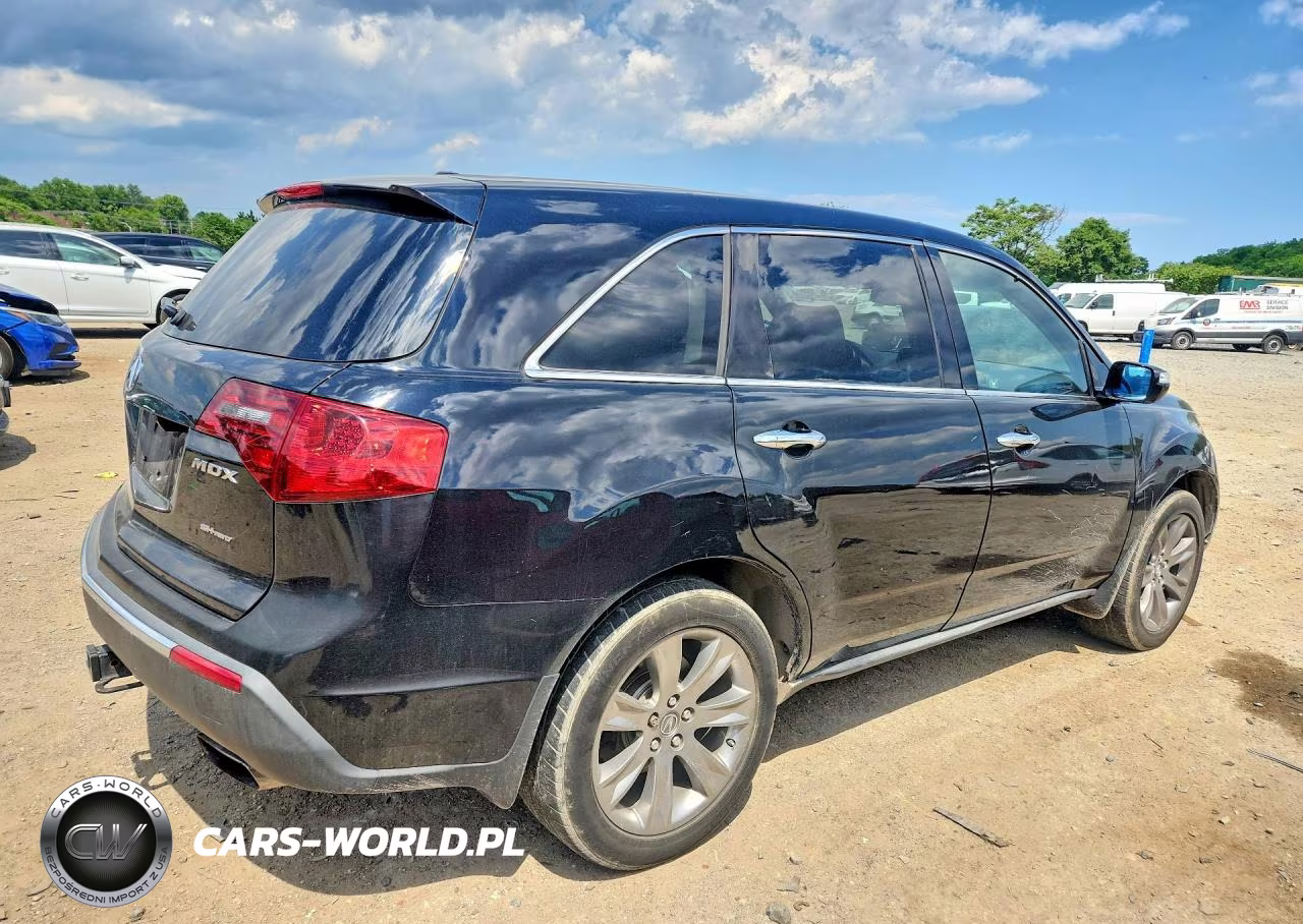 2010 Acura Mdx Advance VIN:2HNYD2H74AH504319 - 3