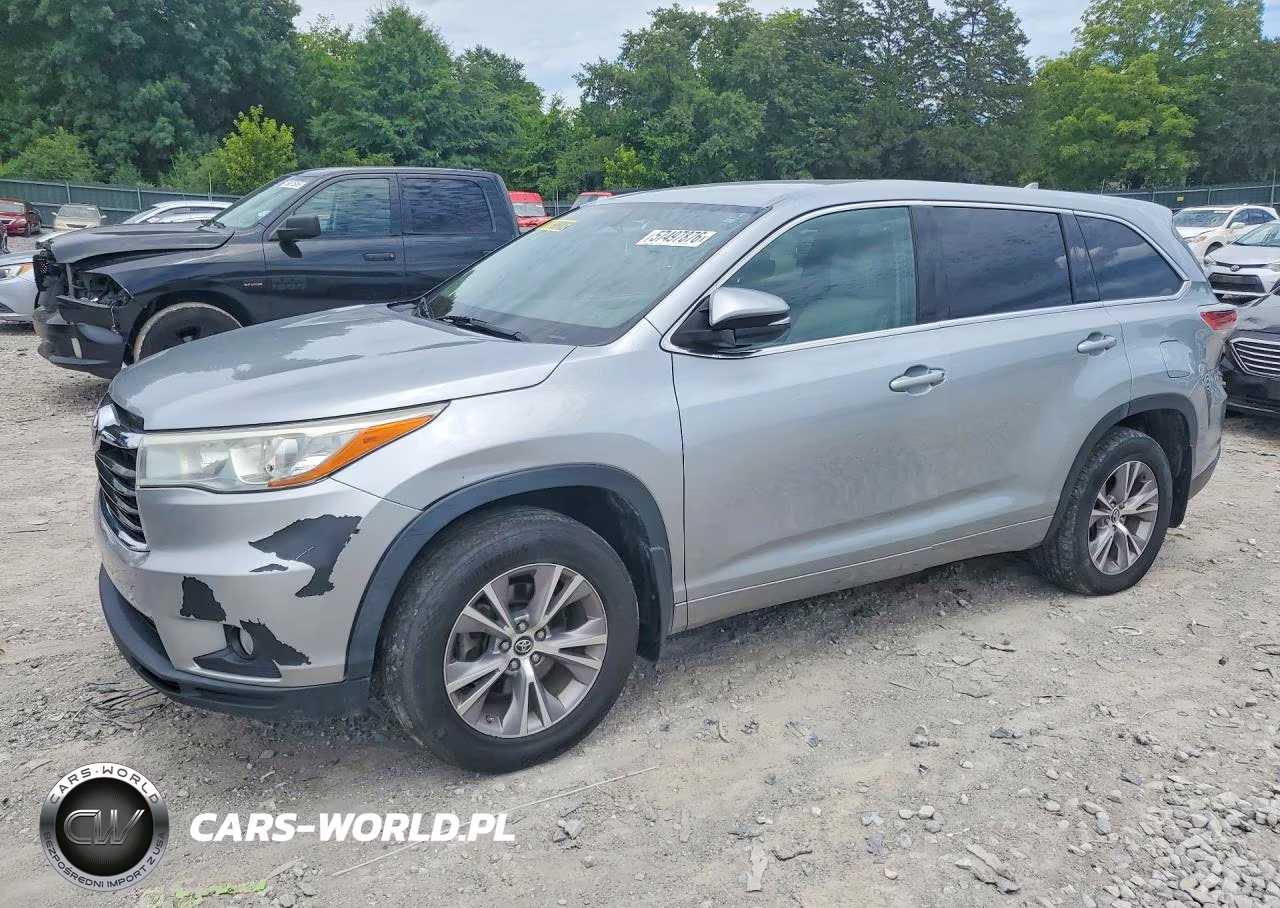 2016 Toyota Highlander Le Plus