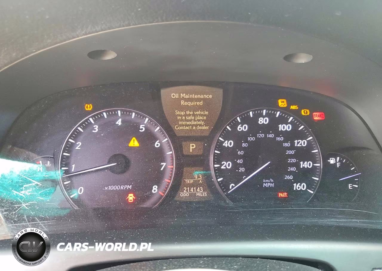 2007 Lexus Ls 460 VIN:JTHBL46F275037078 - 9
