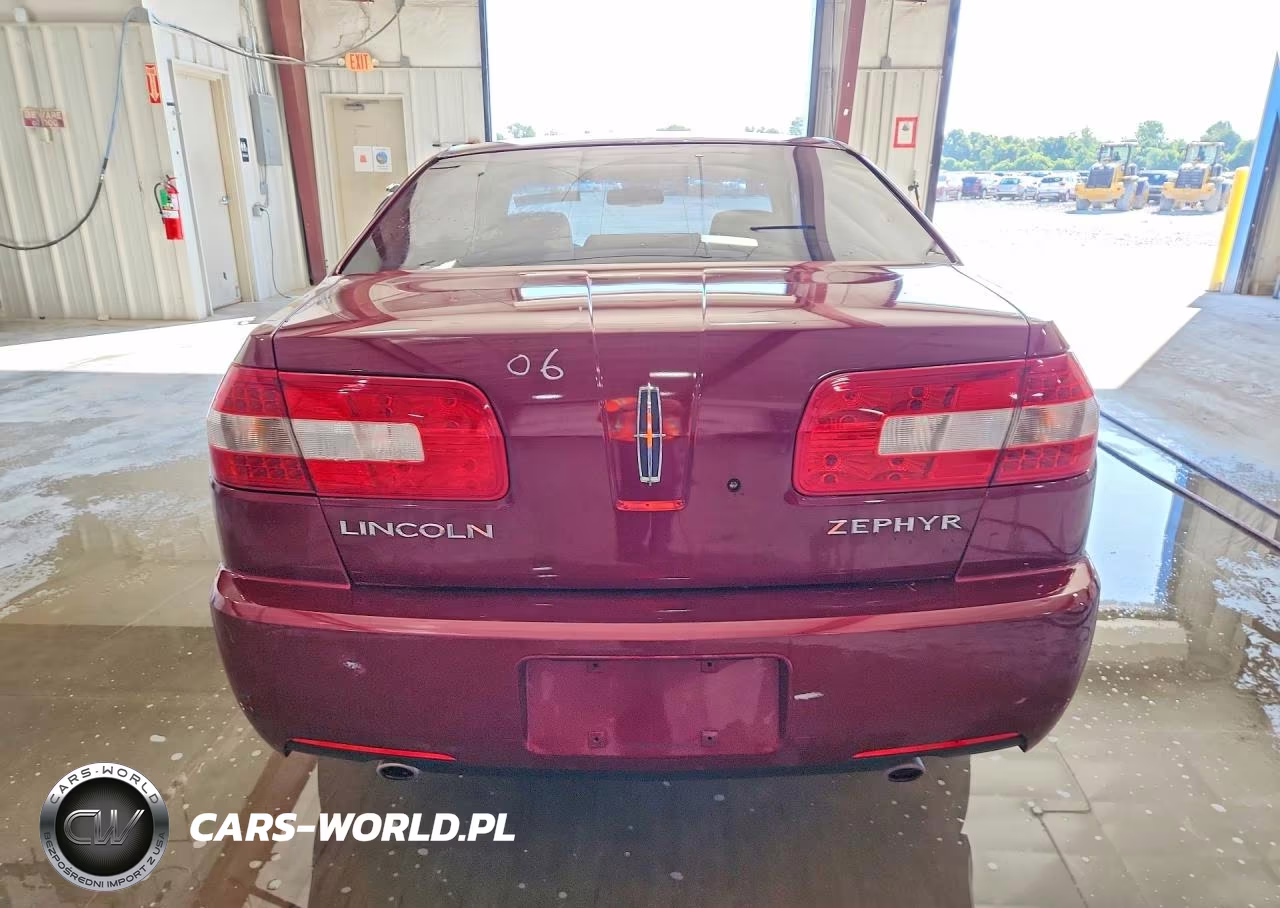 2006 Lincoln Zephyr VIN:3LNHM26116R645103 - 6
