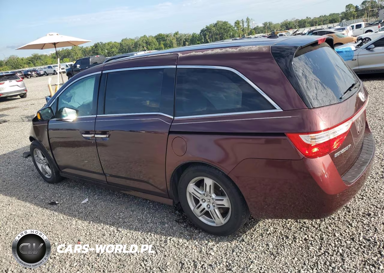2012 Hond Odyssey Touring-Touring Elite VIN:5FNRL5H99CB028447 - 2