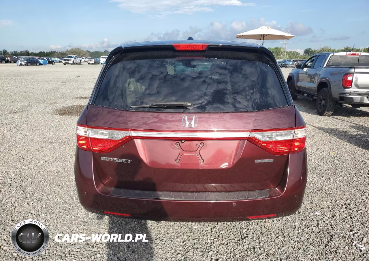 2012 Hond Odyssey Touring-Touring Elite VIN:5FNRL5H99CB028447 - 6