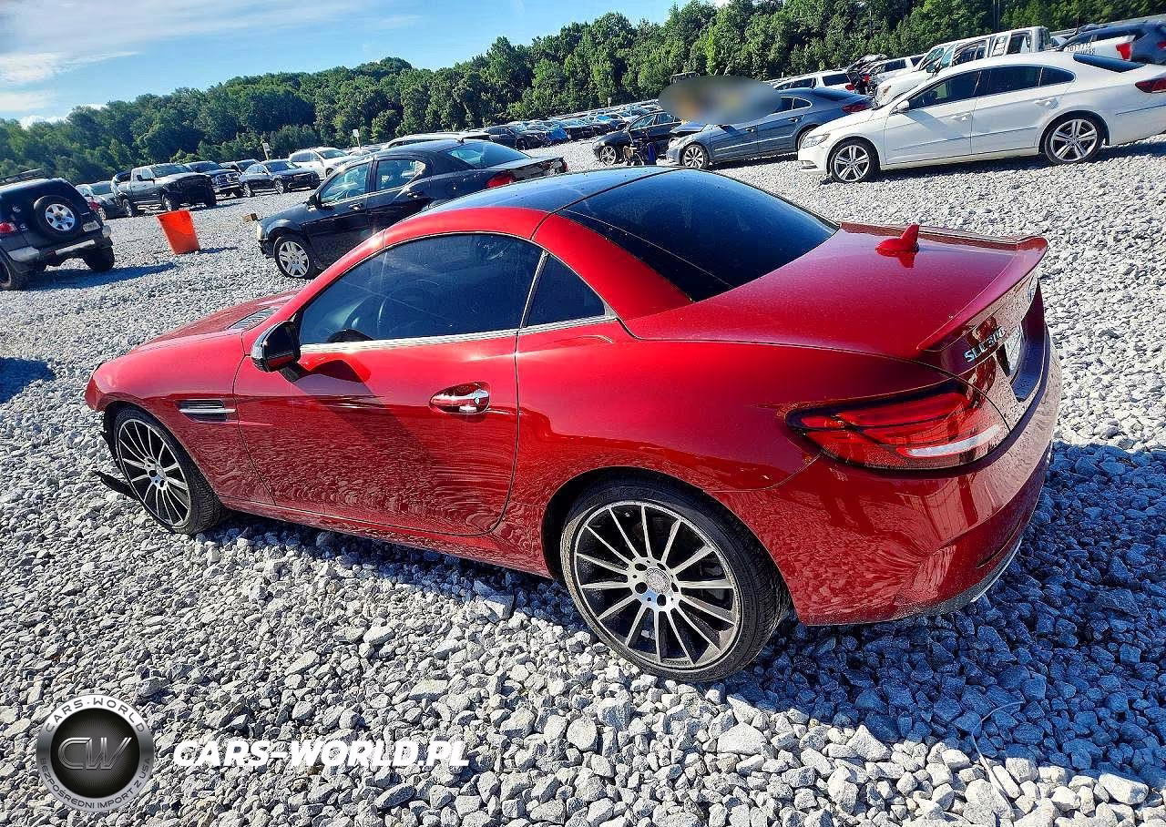 2017 Mercedes-Benz Slc 300 VIN:WDDPK3JA3HF141550 - 2