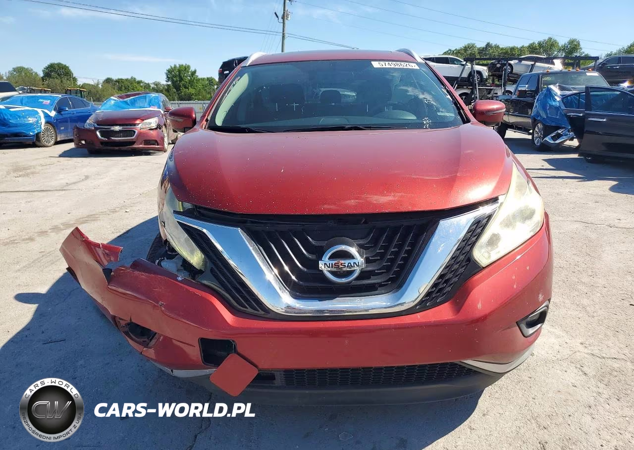 2016 Nissan Murano Platinum VIN:5N1AZ2MGXGN163566 - 5