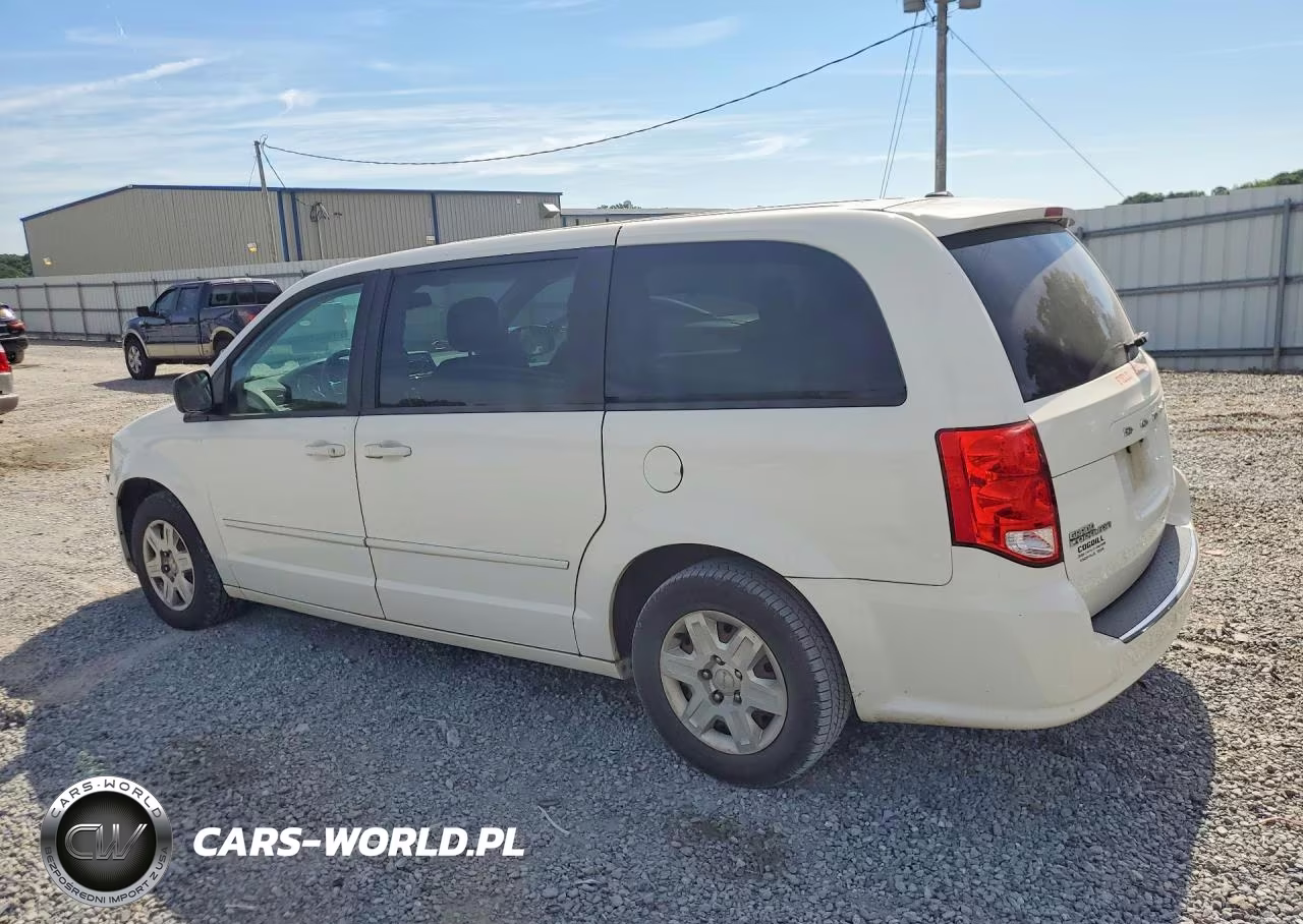 2012 Dodge Grand Caravan Se VIN:2C4RDGBG7CR140930 - 2