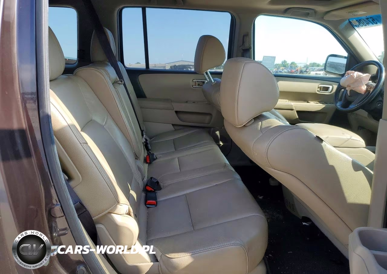 2012 Honda Pilot Exl VIN:5FNYF3H66CB018732 - 11