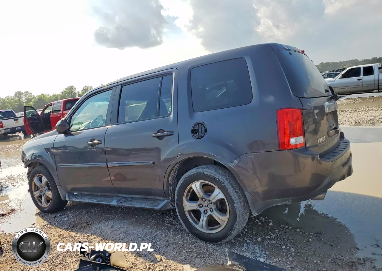 2012 Honda Pilot Exl VIN:5FNYF3H66CB018732 - 2