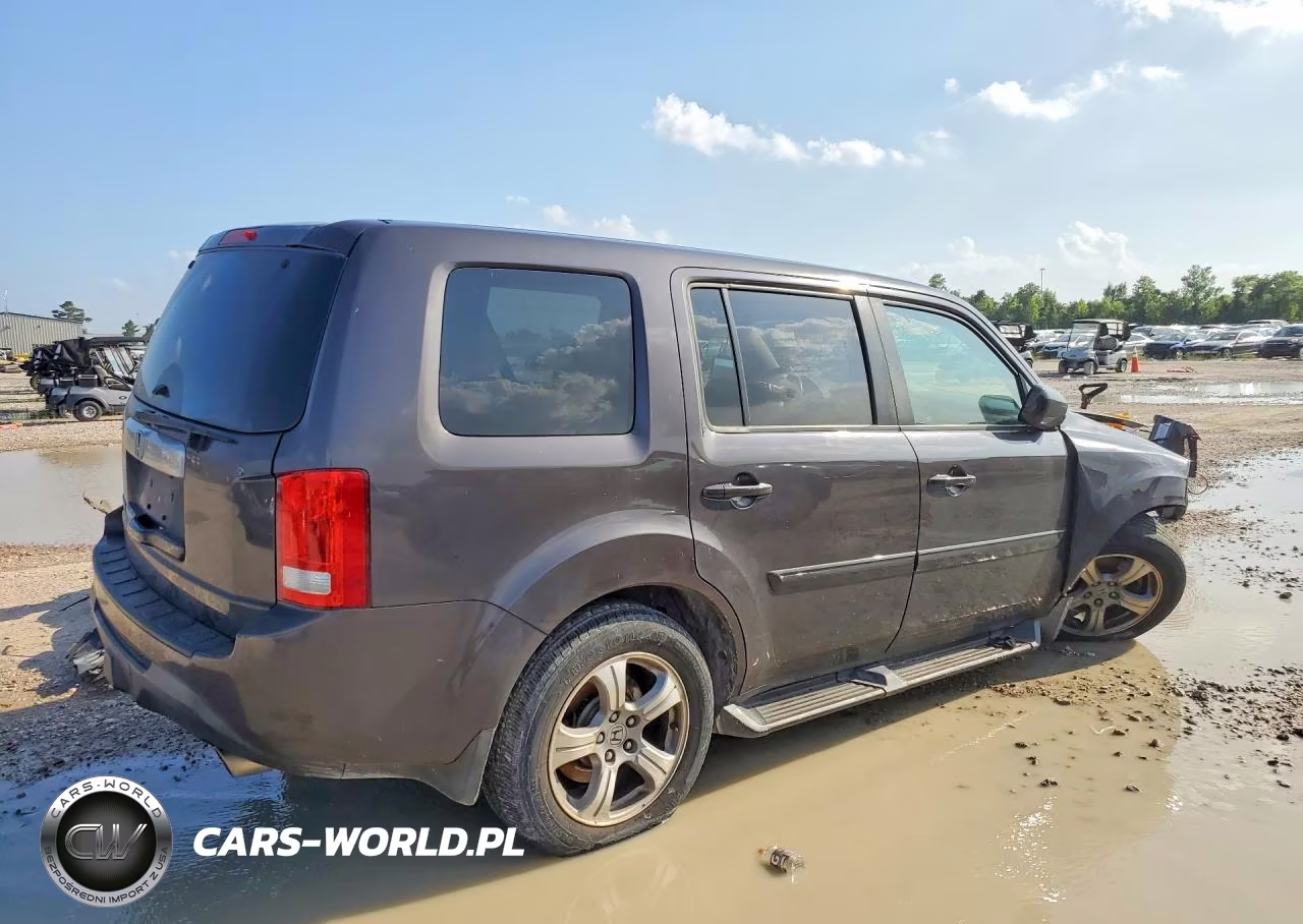 2012 Honda Pilot Exl VIN:5FNYF3H66CB018732 - 3