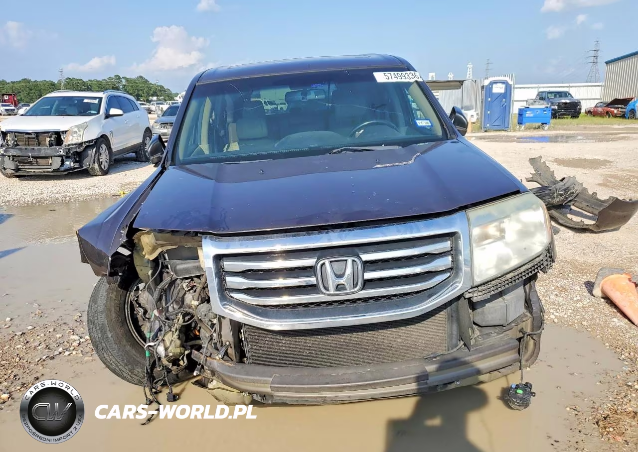 2012 Honda Pilot Exl VIN:5FNYF3H66CB018732 - 5