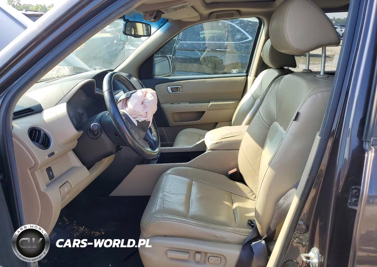 2012 Honda Pilot Exl VIN:5FNYF3H66CB018732 - 7