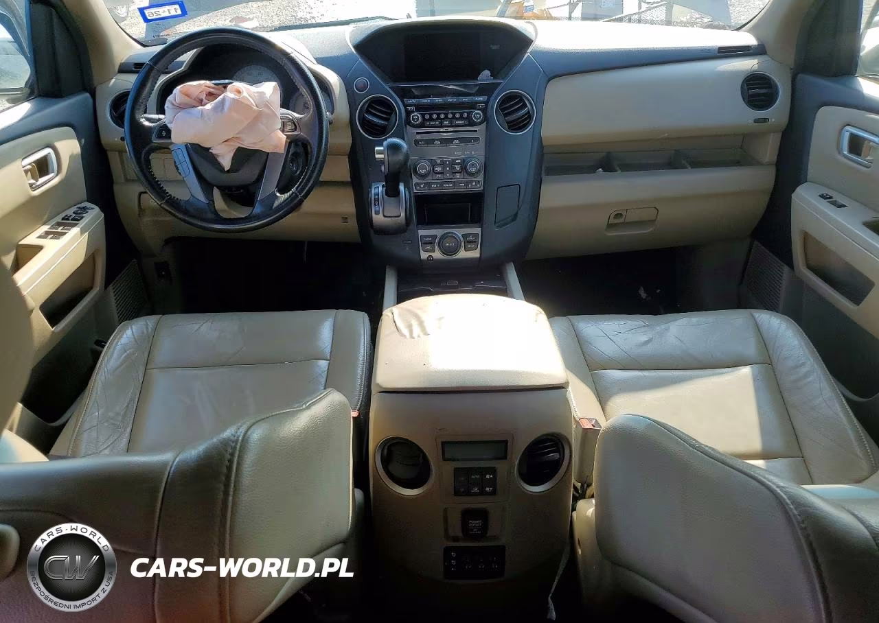 2012 Honda Pilot Exl VIN:5FNYF3H66CB018732 - 8