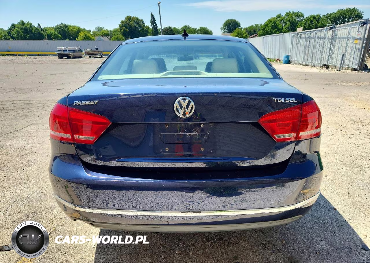 2013 Volkswagen Passat Sel VIN:1VWCN7A31DC068065 - 6