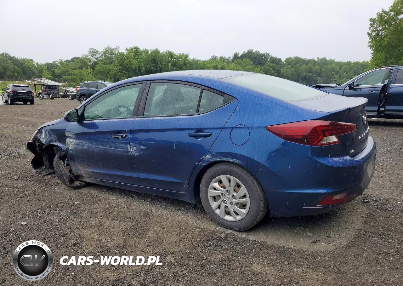 2019 Hyundai Elantra Se VIN:5NPD74LF0KH456462 - 2