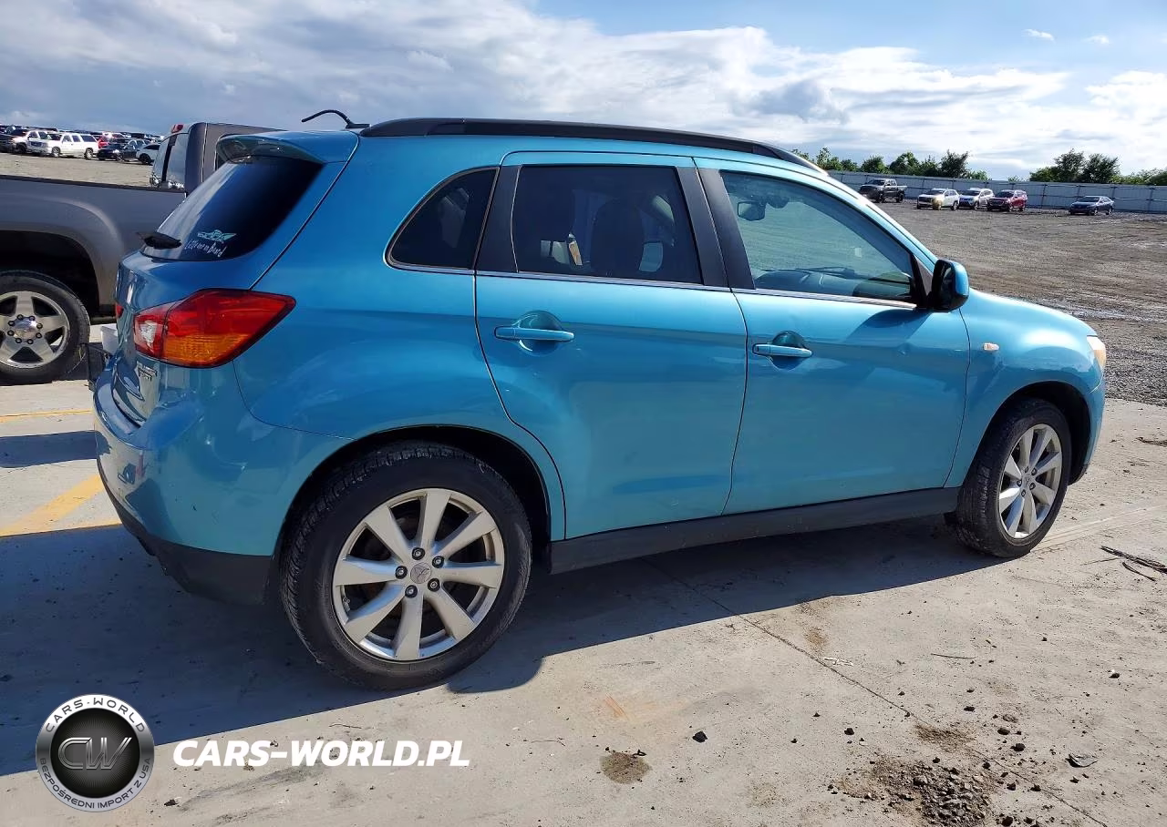 2013 Mitsubishi Outlander Sport Se VIN:4A4AP4AU5DE009710 - 3