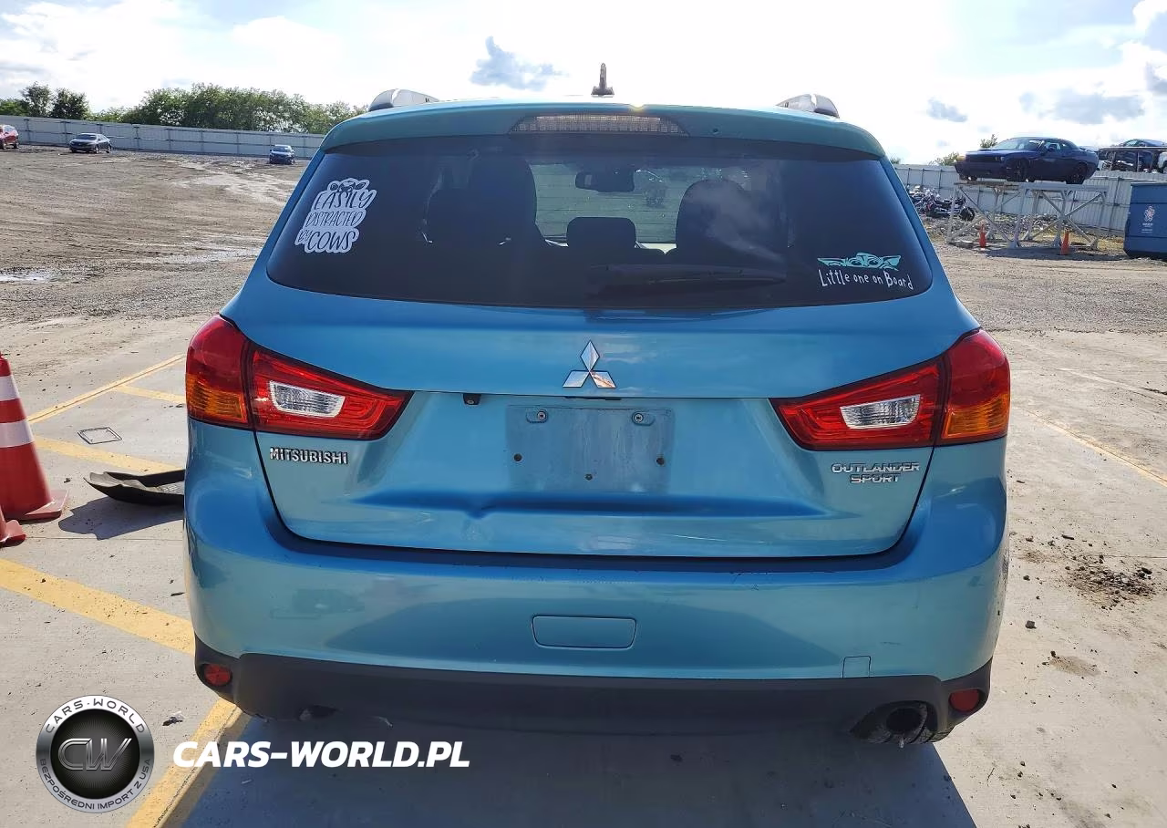 2013 Mitsubishi Outlander Sport Se VIN:4A4AP4AU5DE009710 - 6