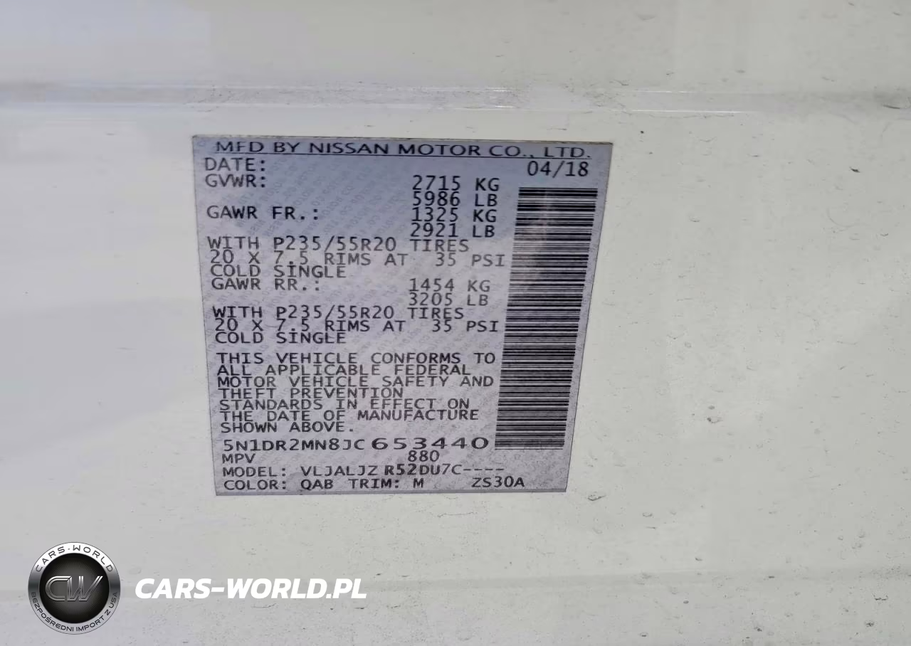 2018 Nissan Pathfinder Platinum VIN:5N1DR2MN8JC653440 - 12
