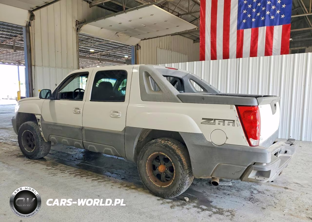2002 Chevrolet Avalanche C1500 VIN:3GNEC13T52G126000 - 2