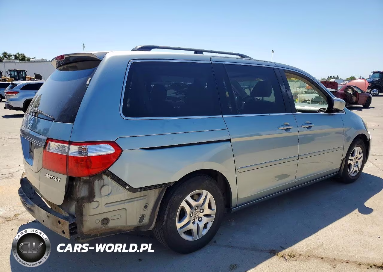 2005 Honda Odyssey Ex VIN:5FNRL38455B116956 - 3