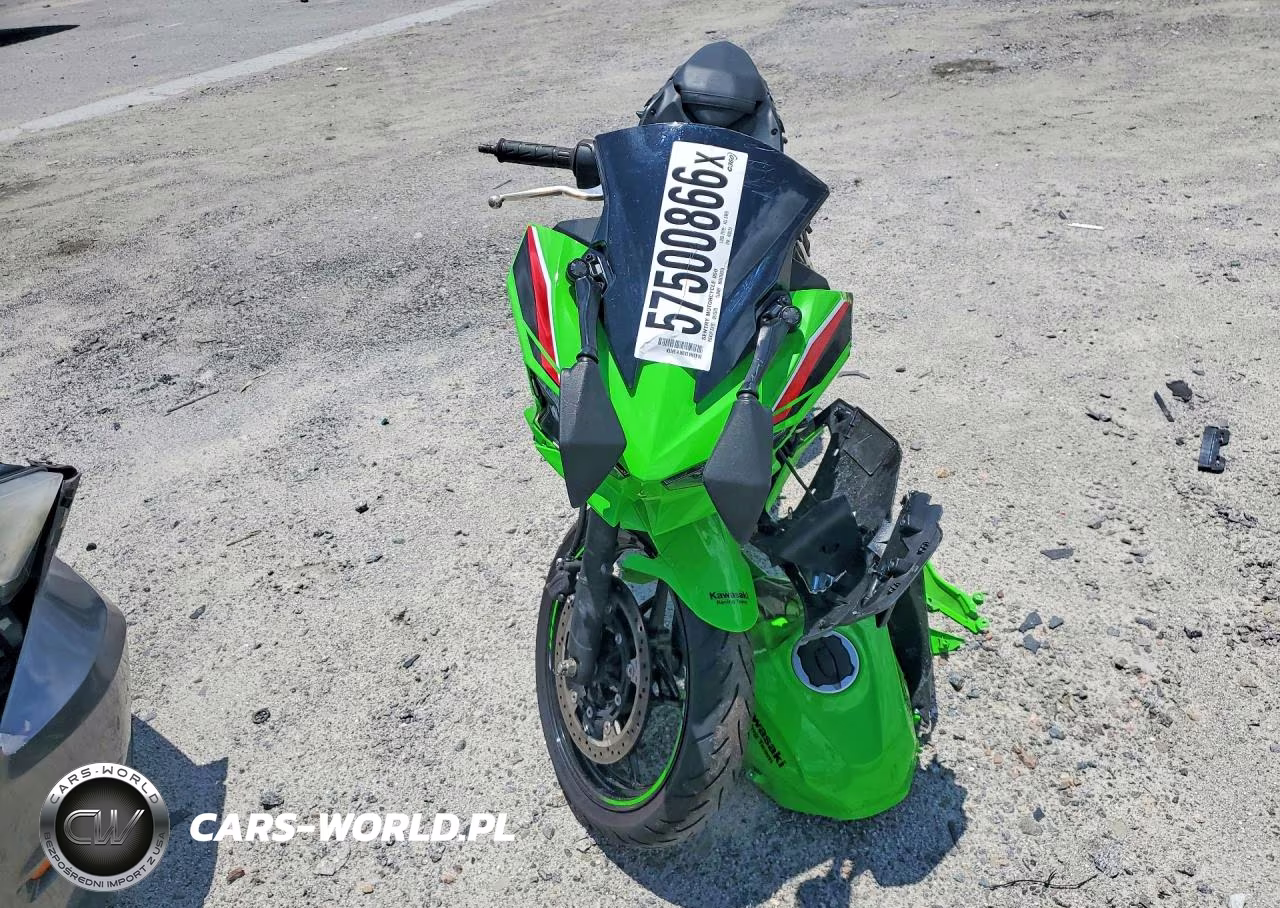2024 Kawasaki Ex500 H VIN:ML5EXGH16RDA28251 - 2