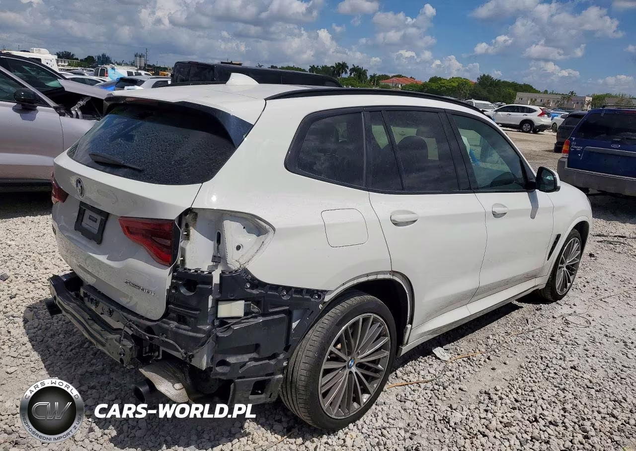 2021 BMW X3 Sdrive30I VIN:5UXTY3C06M9H95657 - 3