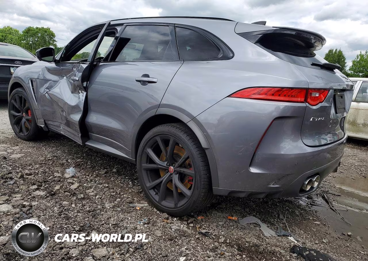 2020 Jaguar F-Pace Svr VIN:SADCZ2EE4LA639908 - 2
