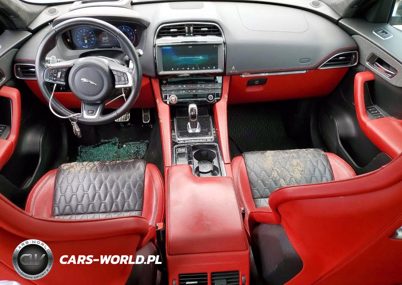 2020 Jaguar F-Pace Svr VIN:SADCZ2EE4LA639908 - 8