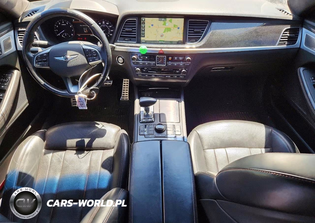 2018 Genesis G80 Sport VIN:KMHGN4JB4JU248295 - 8