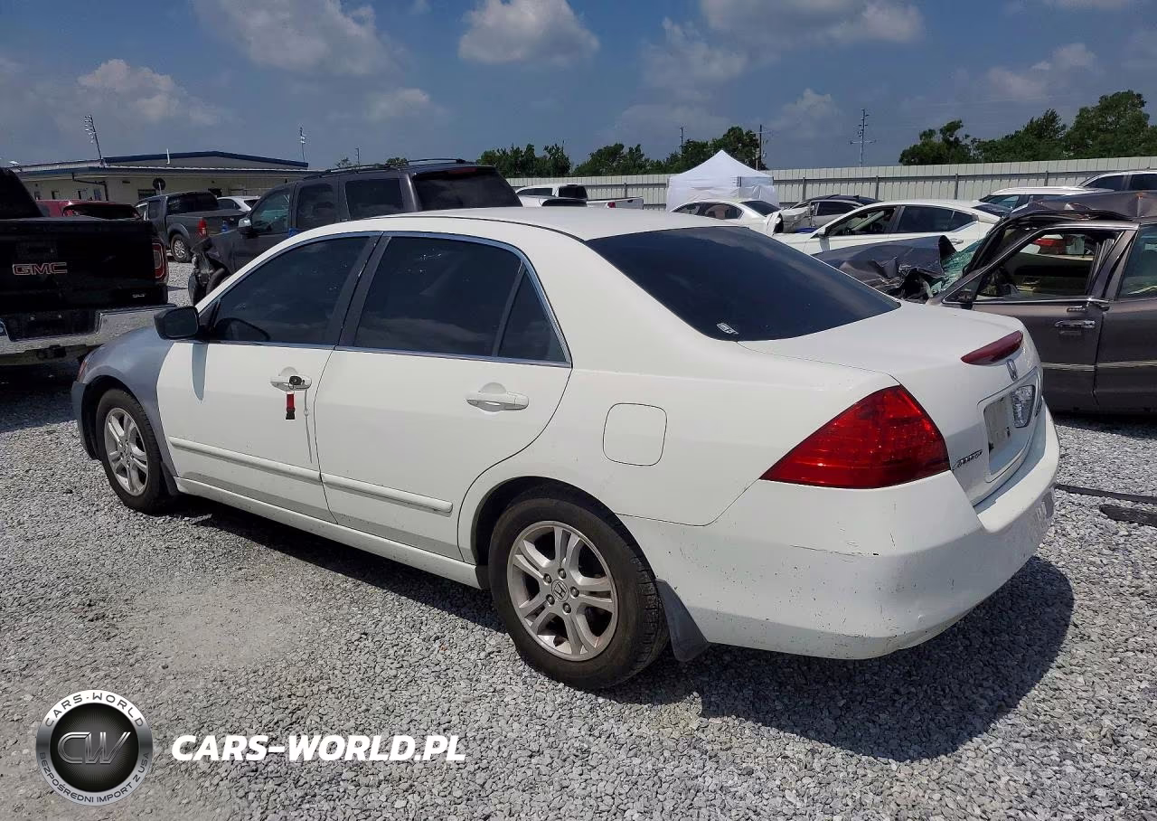 2007 Honda Accord Se VIN:JHMCM56377C016803 - 2