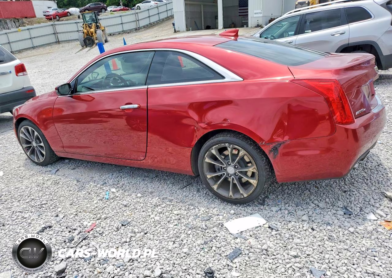 2015 Cadillac Ats Luxury VIN:1G6AH1RX0F0122176 - 2