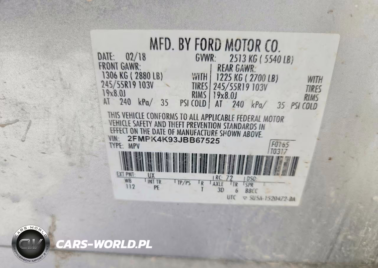 2018 Ford Edge Titanium VIN:2FMPK4K93JBB67525 - 13