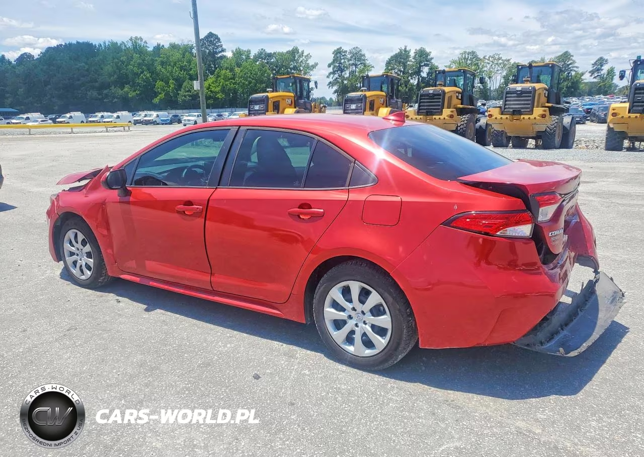 2021 Toyota Corolla Le VIN:5YFEPMAE6MP251023 - 2