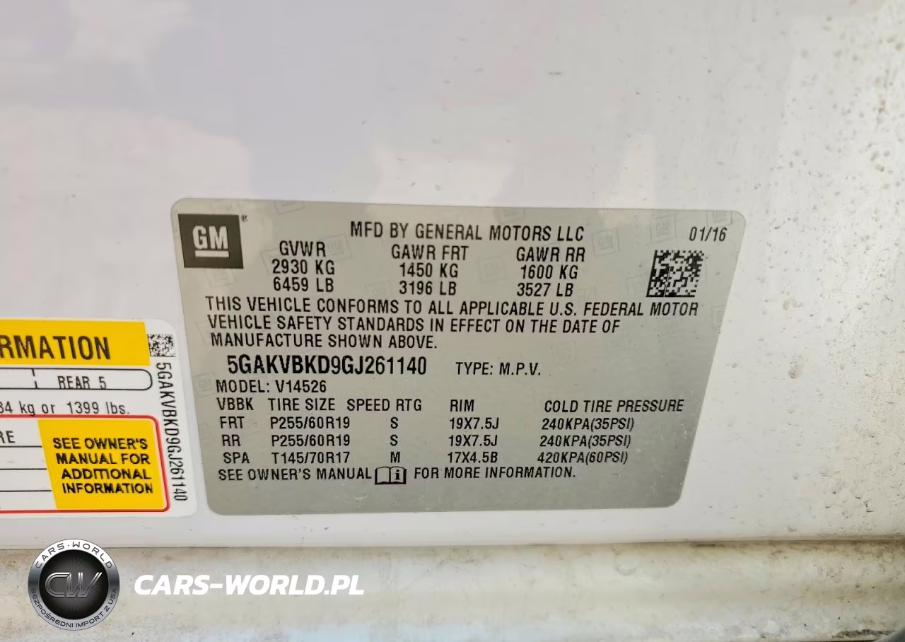 2016 Buick Enclave VIN:5GAKVBKD9GJ261140 - 13
