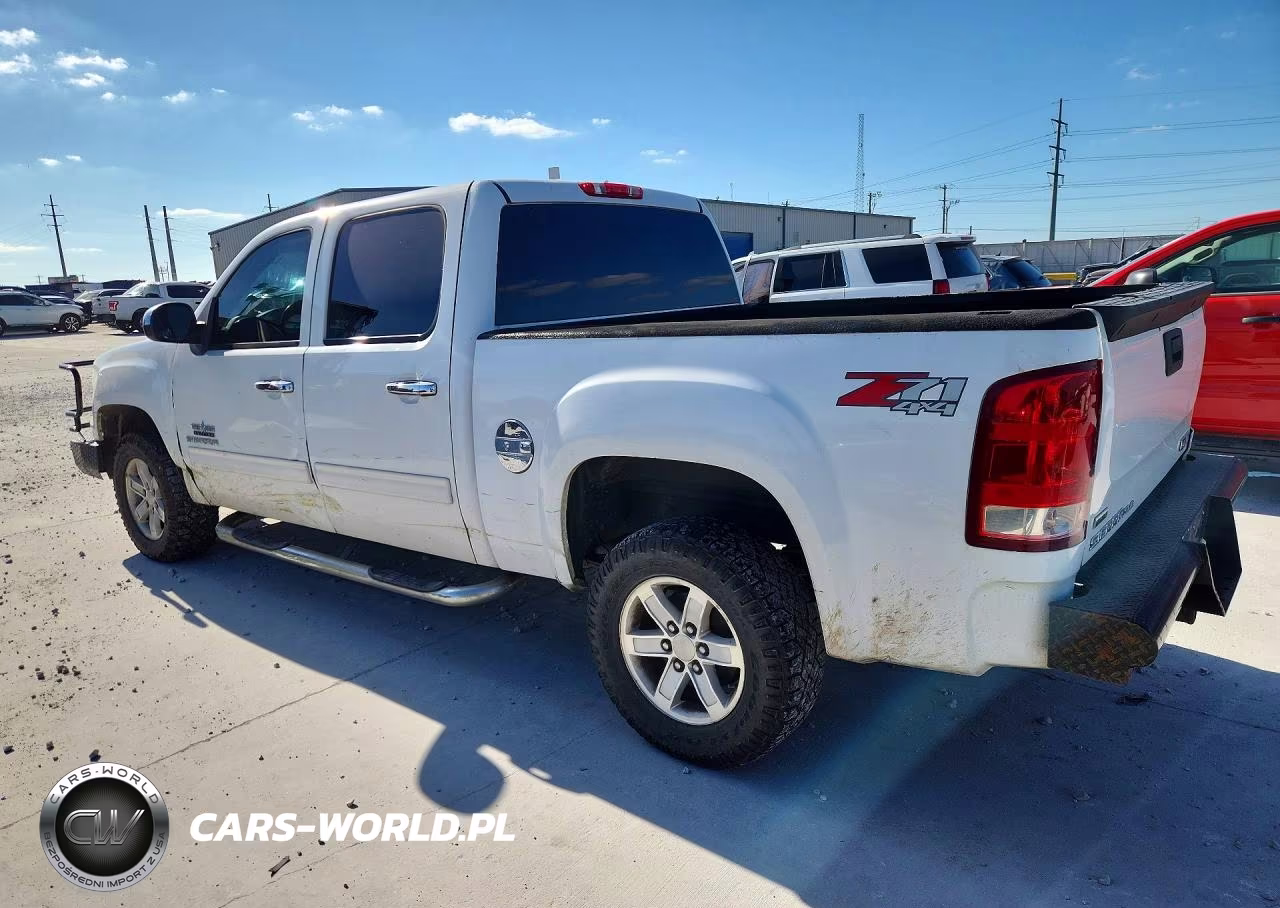 2010 GMC Sierra K1500 Sle VIN:3GTRKVE32AG147984 - 2