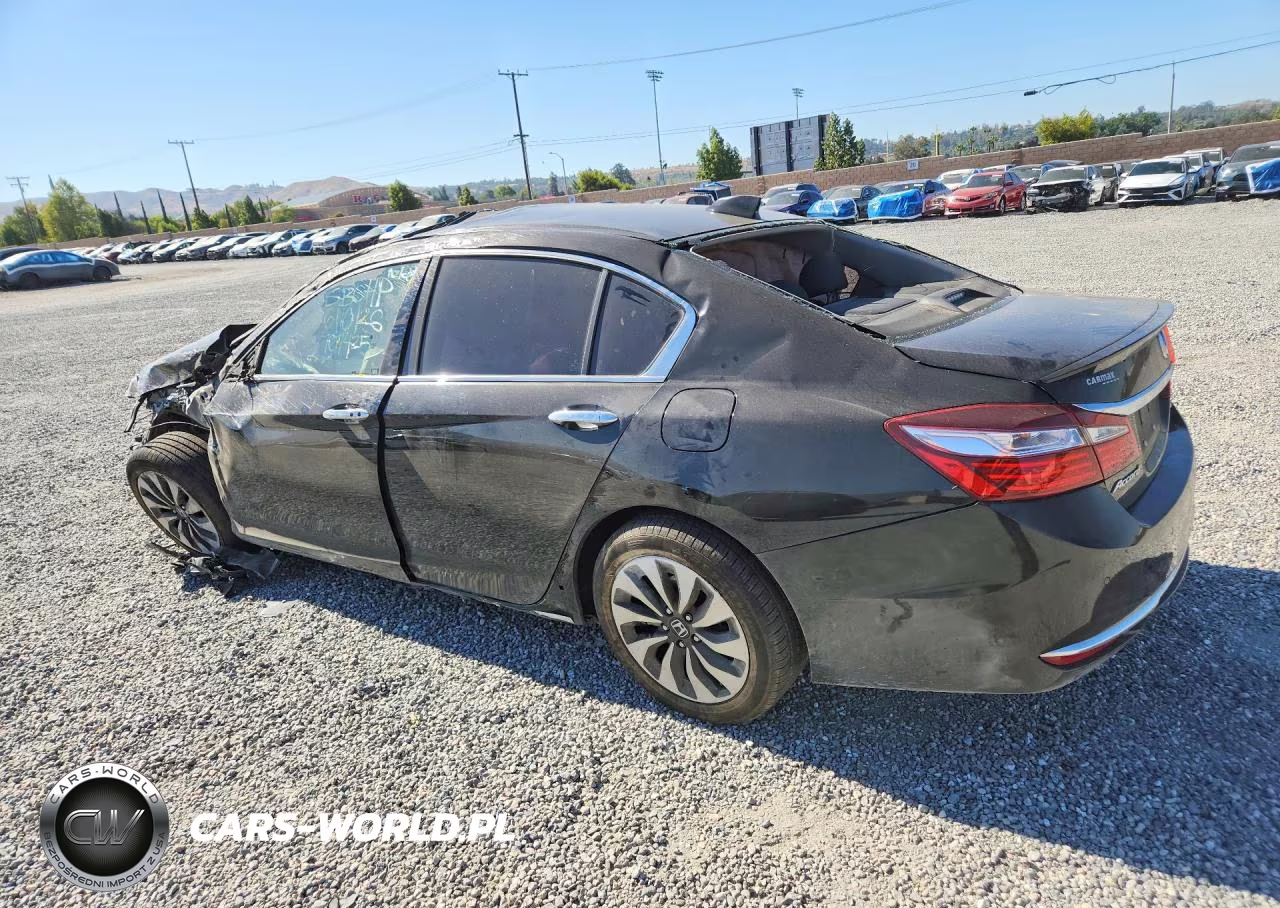 2017 Honda Accord Touring Hybrid VIN:JHMCR6F72HC006580 - 2