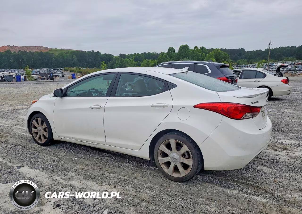 2012 Hyundai Elantra Limited VIN:5NPDH4AE7CH127783 - 2