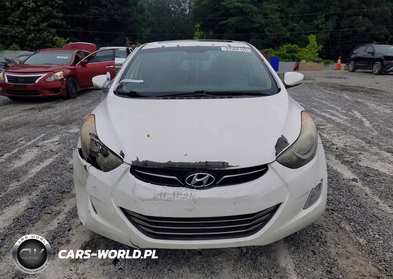 2012 Hyundai Elantra Limited VIN:5NPDH4AE7CH127783 - 5