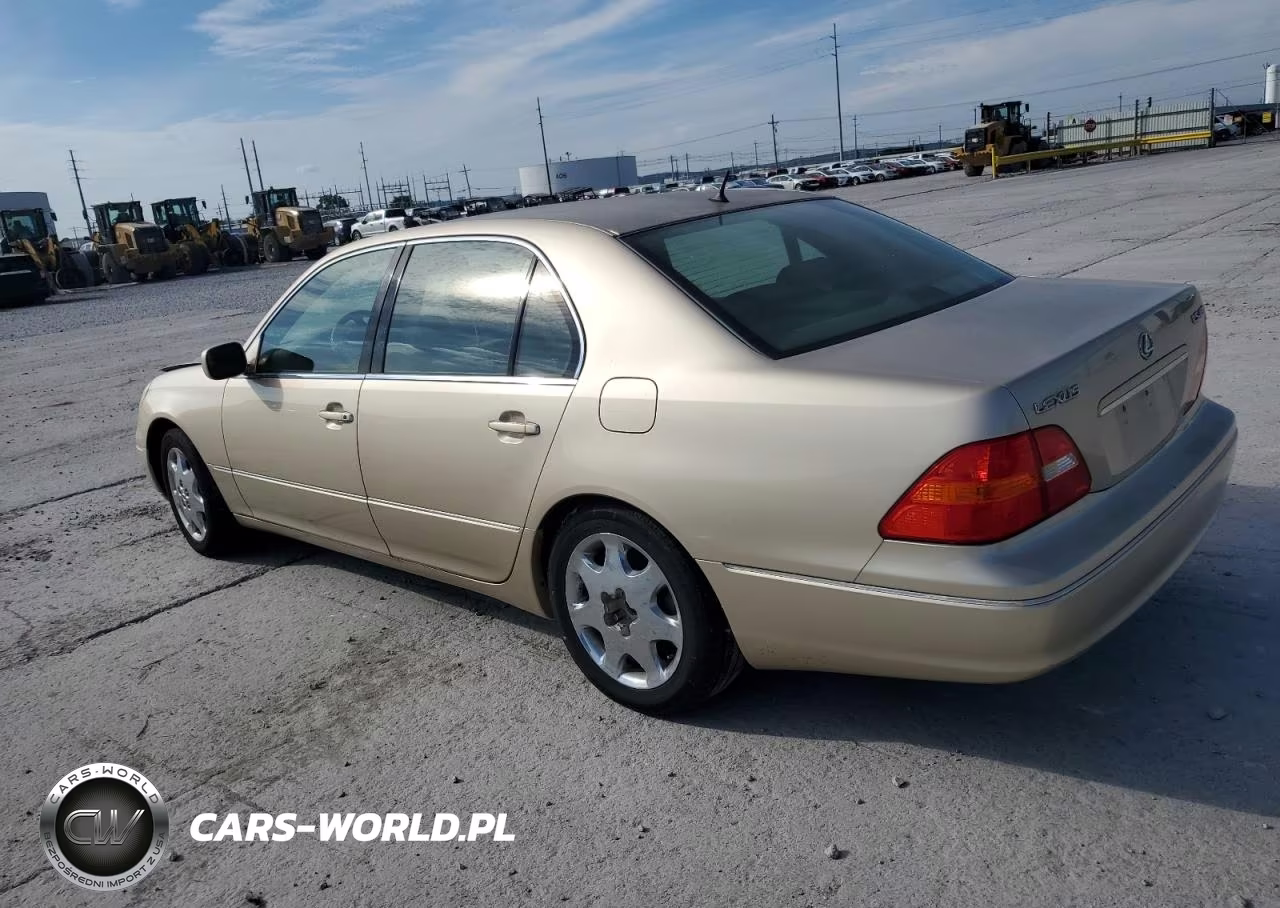 2002 Lexus Ls 430 VIN:JTHBN30F820062537 - 2