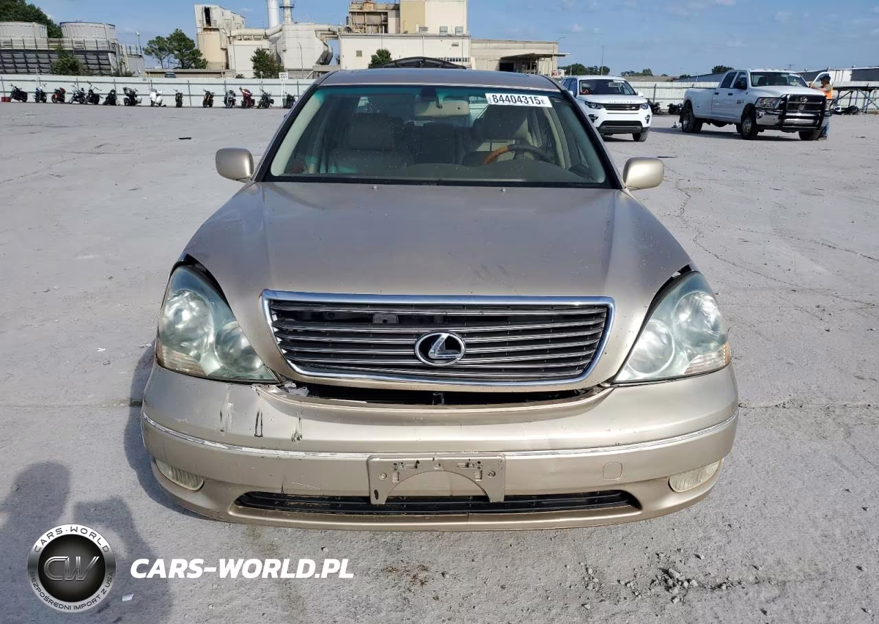 2002 Lexus Ls 430 VIN:JTHBN30F820062537 - 5