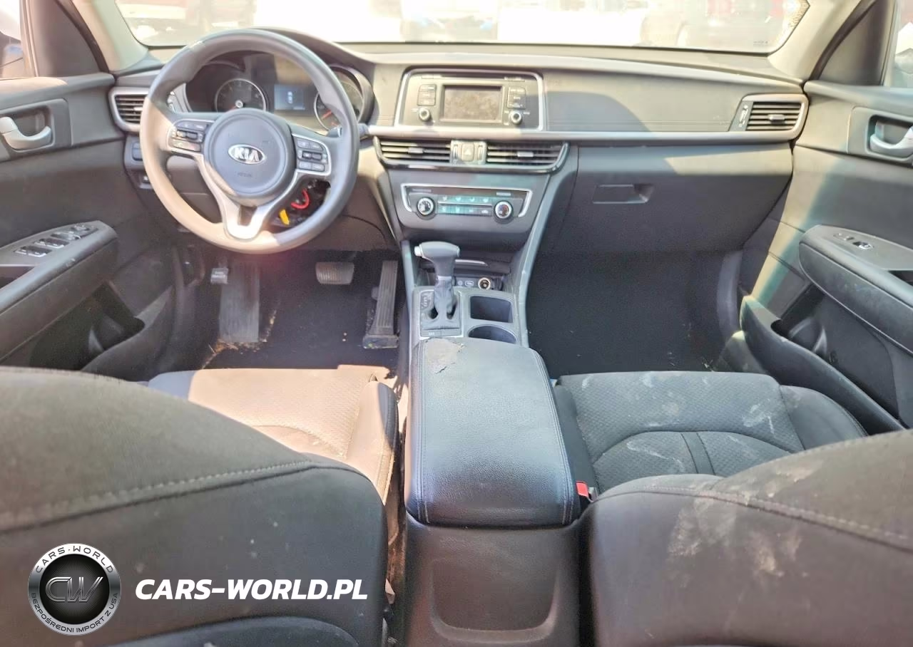 2017 Kia Optima Lx VIN:5XXGT4L30HG156813 - 8