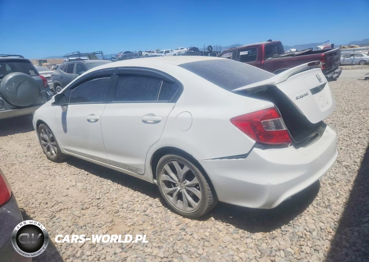 2012 Honda Civic Si VIN:2HGFB6E52CH705590 - 2
