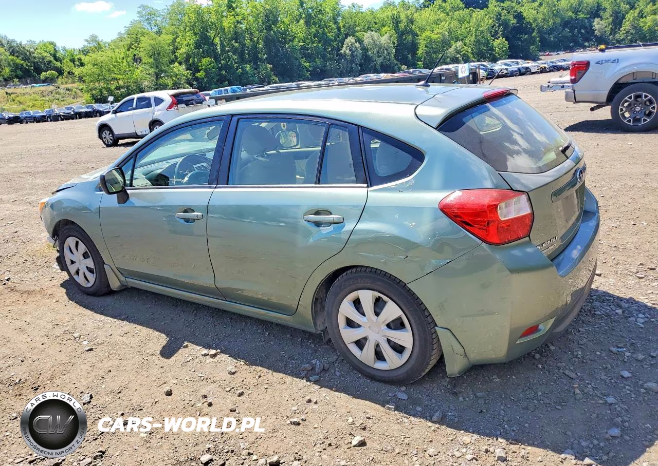 2014 SUBARU IMPREZA VIN:JF1GPAA63E8249586 - 2