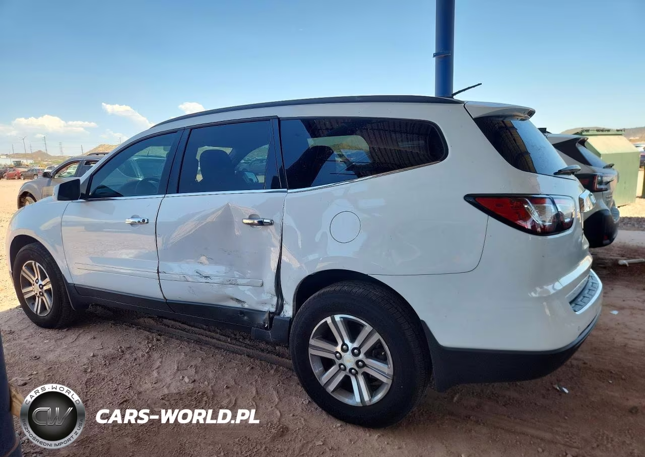 2016 Chevrolet Traverse Lt VIN:1GNKRGKD0GJ326853 - 2