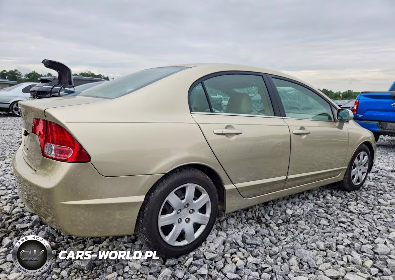 2007 Honda Civic Lx VIN:1HGFA16597L013971 - 3
