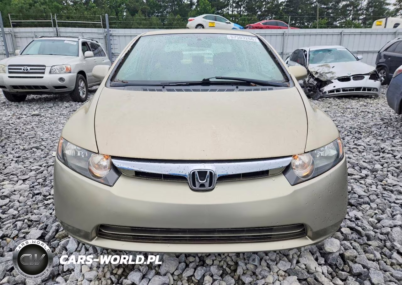 2007 Honda Civic Lx VIN:1HGFA16597L013971 - 5