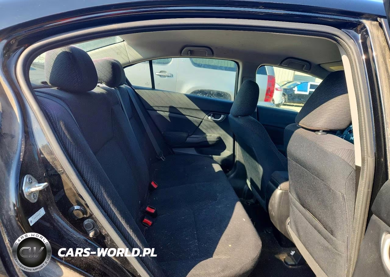 2013 Honda Civic Lx VIN:2HGFB2F52DH566182 - 10
