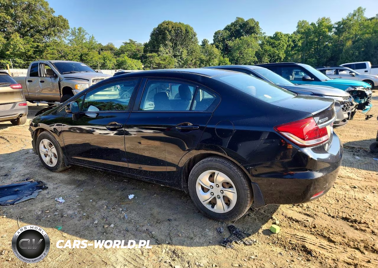 2013 Honda Civic Lx VIN:2HGFB2F52DH566182 - 2
