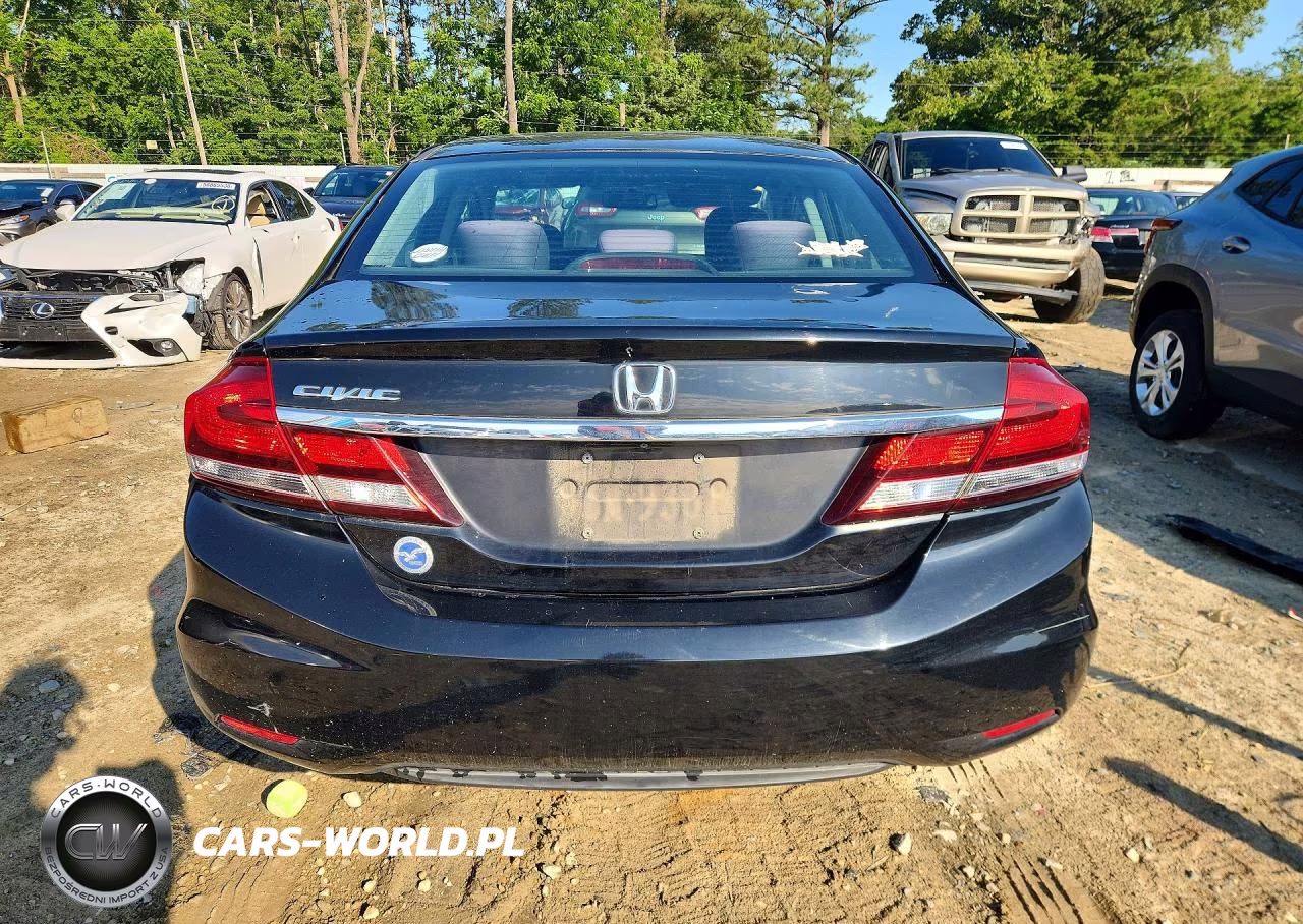 2013 Honda Civic Lx VIN:2HGFB2F52DH566182 - 6