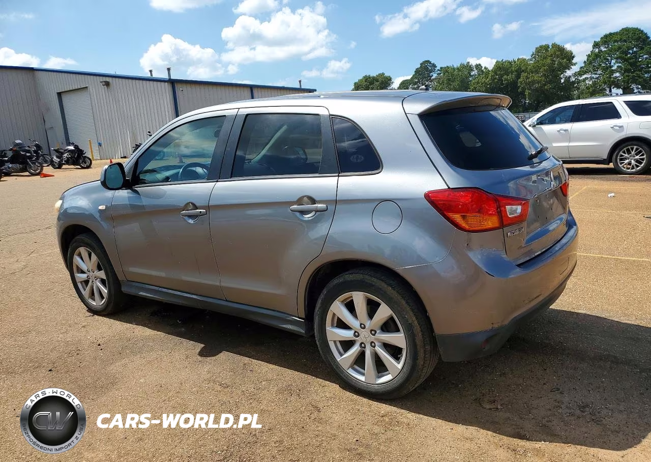 2014 Mitsubishi Outlander Sport Es VIN:4A4AP3AU5EE007242 - 2