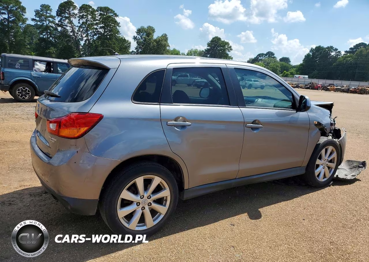 2014 Mitsubishi Outlander Sport Es VIN:4A4AP3AU5EE007242 - 3